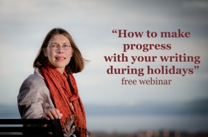 Listen to Olga's webinar and learn how to make progress with your writing during holidays