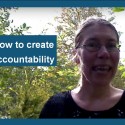 How to create accountability