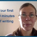 Your first 10 minutes of writing
