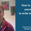 How to allow yourself to write imperfectly