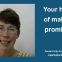 Your habit of making promises
